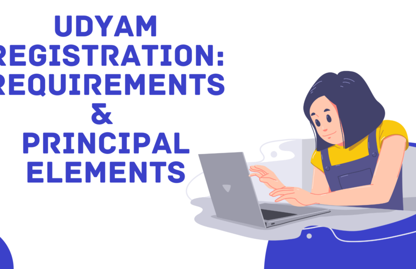 Udyam Registration Requirements & Principal Elements