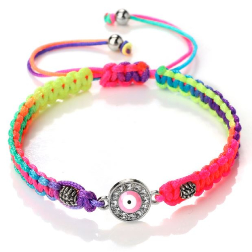 Lucky-Colorful-Thread-Pink-Evil-Eye-Couple-Bracelets