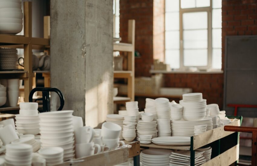 pottery dinnerware -uses