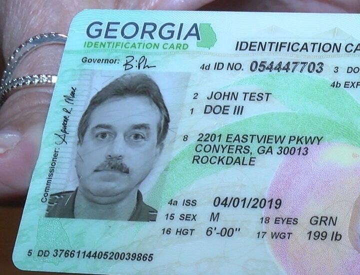 Identification Card Georgia