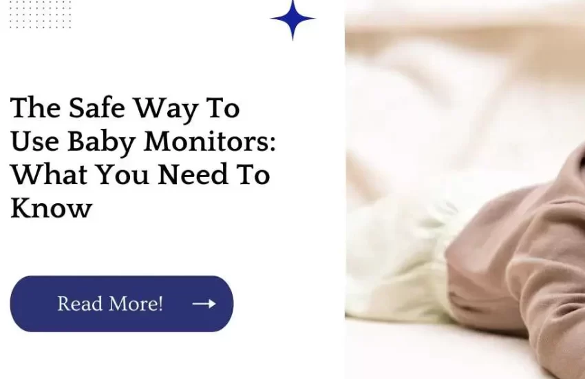 Baby monitors guidances