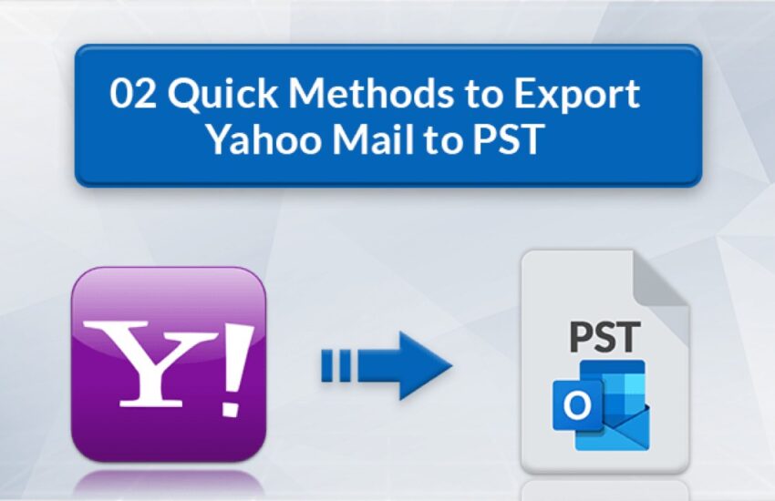 Export Yahoo mail to PST