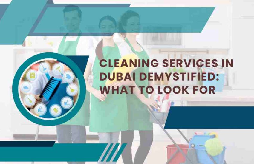 Cleaning Services in Dubai Demystified: What to Look For