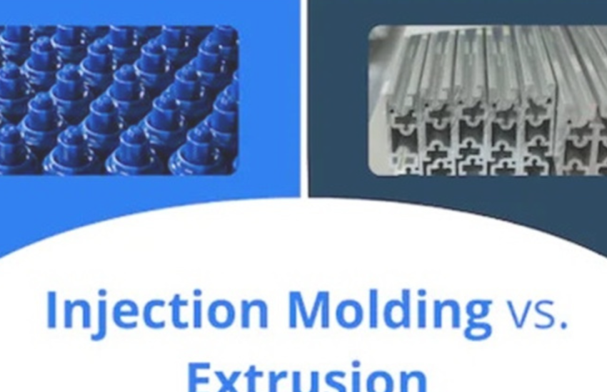 Extrusion vs Injection Molding