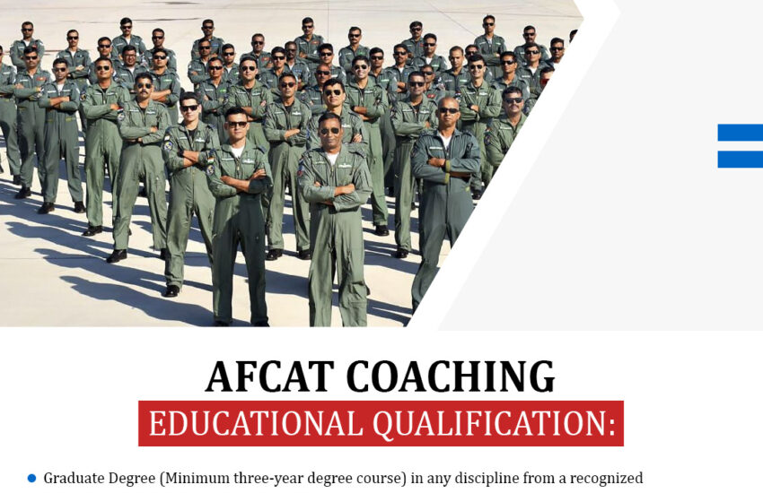Elevate Your Career with Premier AFCAT Coaching in Delhi