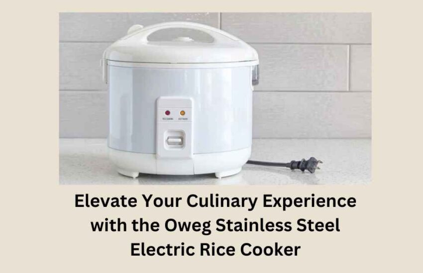 Elevate Your Culinary Experience with the Oweg Stainless Steel Electric Rice Cooker