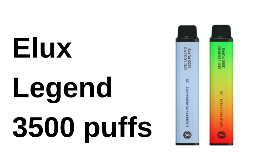 Unveiling Excellence: Elux Legend 3500 Puffs - The Epitome of Vaping Innovation!