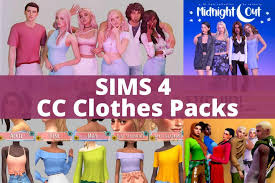 Sims 4 CC clothes