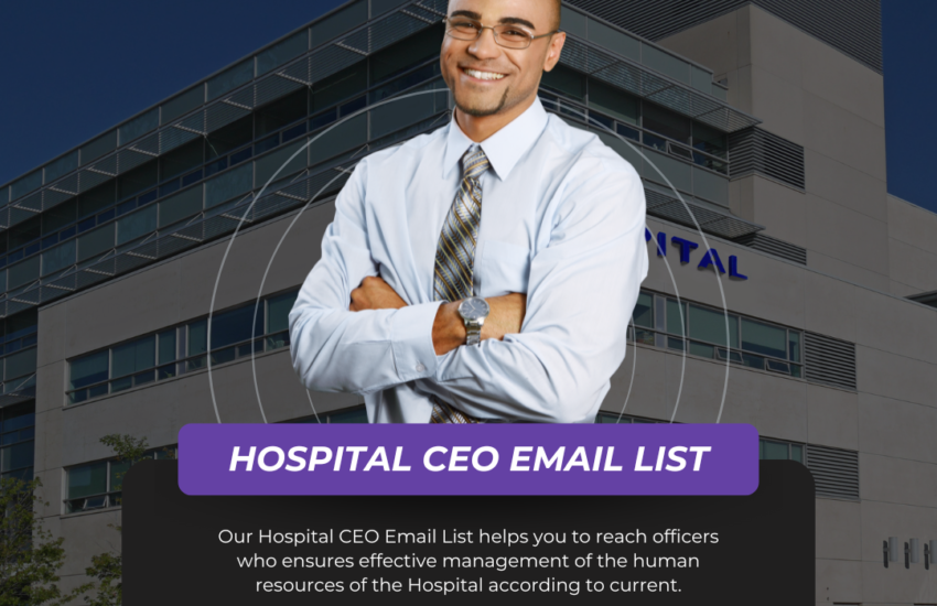 hospital ceo email list